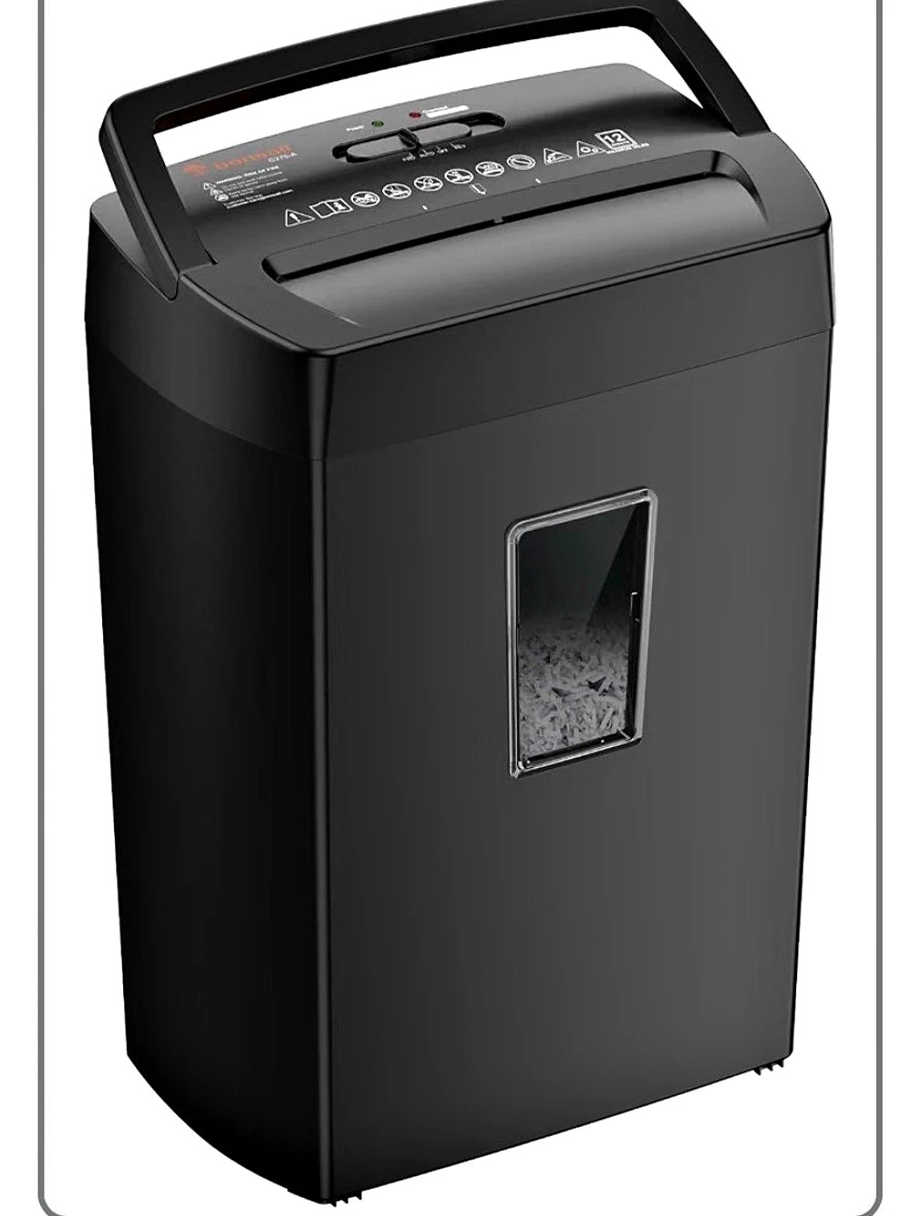 Bonsaii C275-A 12-Sheet Cross-Cut Paper Shredder